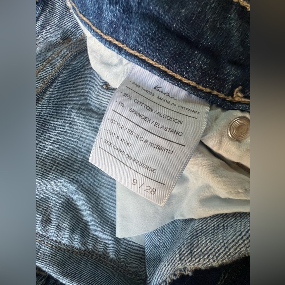 KANCAN WOMENS MIDRISE BOYFRIEND JEANS - Picture 4 of 6